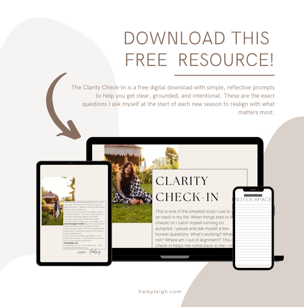 FREE: Clarity Check-In