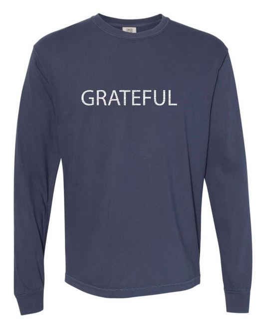 GRATEFUL long-sleeve tee